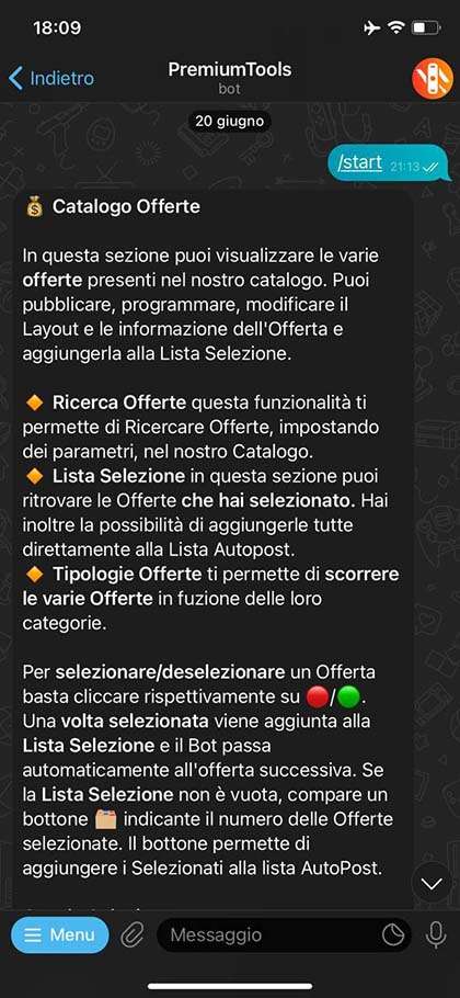 Sezione che mostra il nostro catalogo personale di offerte Amazon che puoi pubblicare